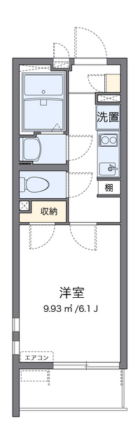 クレイノメトロノーム西川口 間取り図