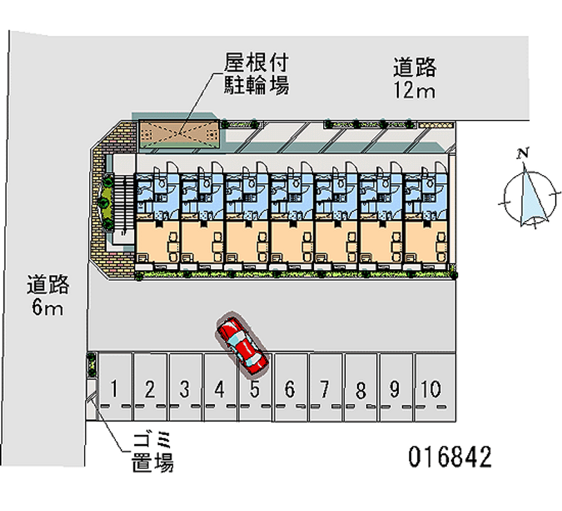 16842 Monthly parking lot