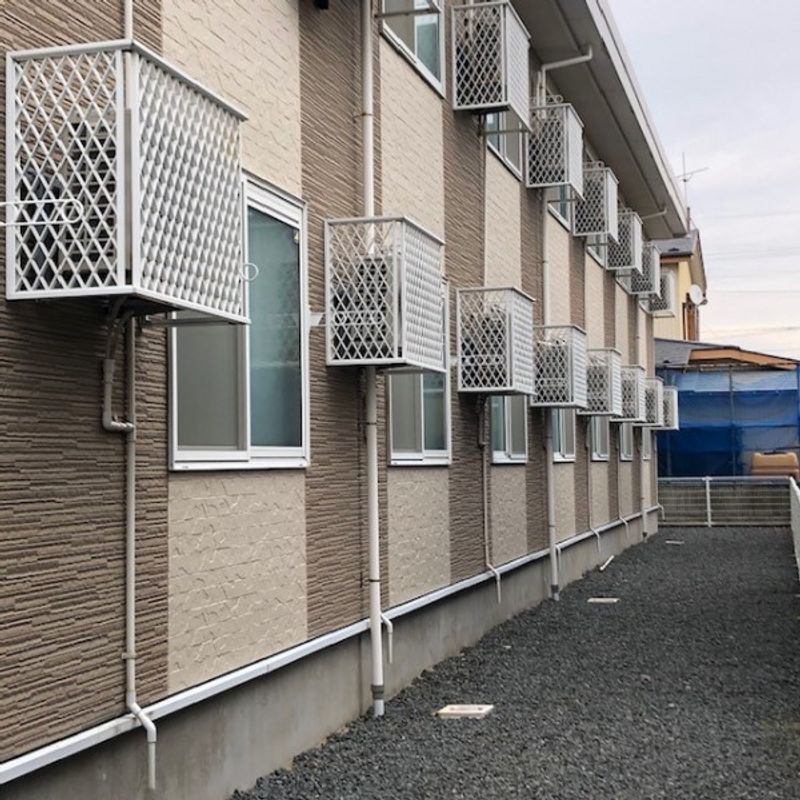 レオパレスモン　サン　ミシェル バルコニー