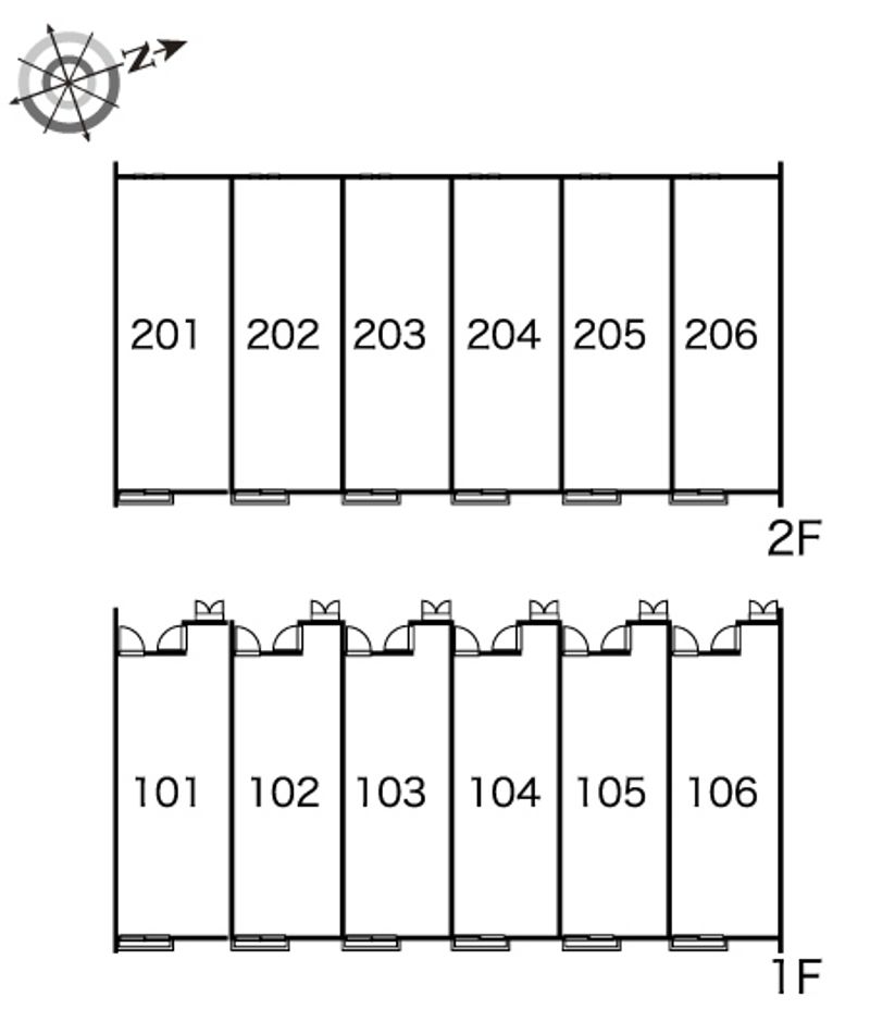 レオネクストコーポＪ＆Ｓ 間取配置図