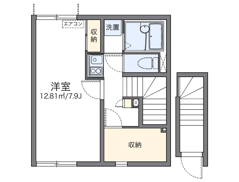 レオネクストべにばな 間取図