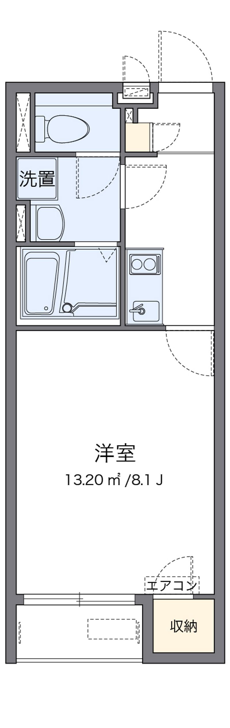 クレイノたちばな 間取図