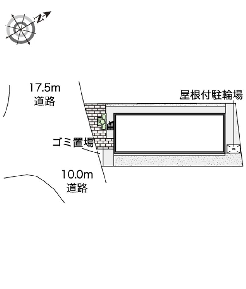 レオパレスサンシャイン貫井北 配置図