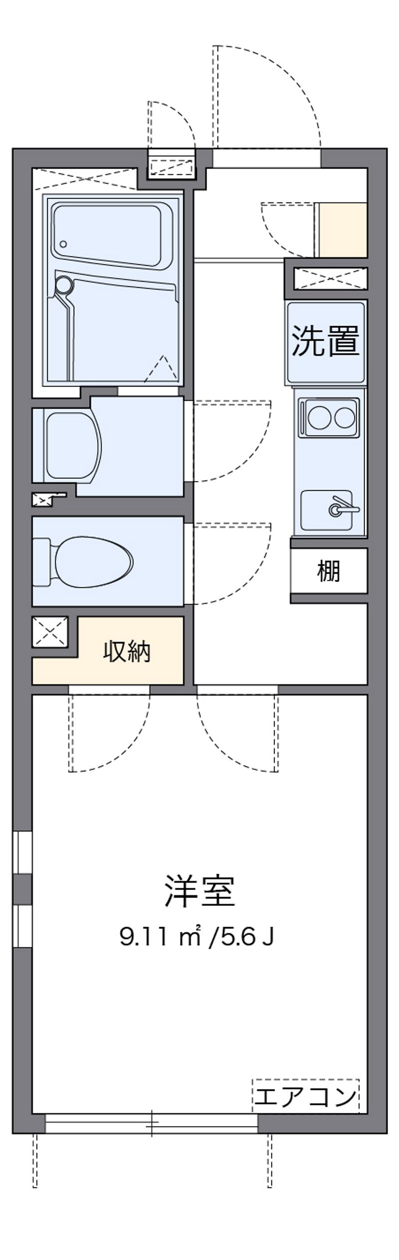 クレイノベルメゾン大森 間取図