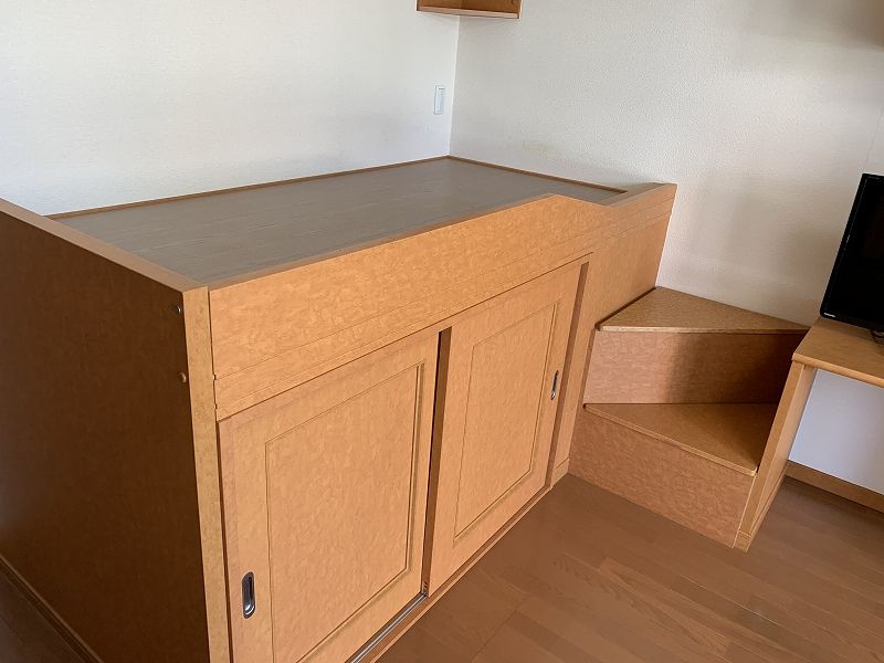 レオパレスカモミール 寝室