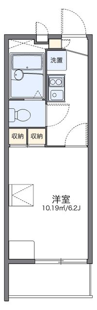 レオパレスエスポワール 間取り図