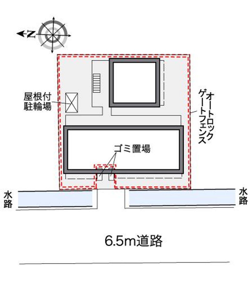 レオパレスＭＩＭＵＲＡ 配置図