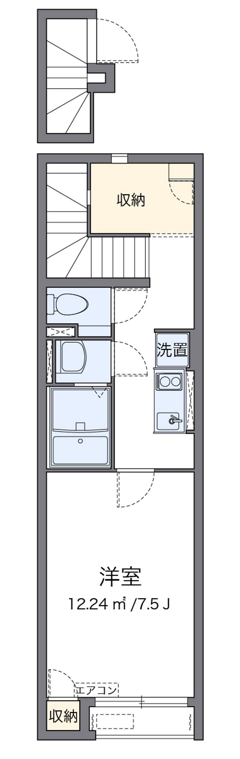 クレイノフェリス 間取図