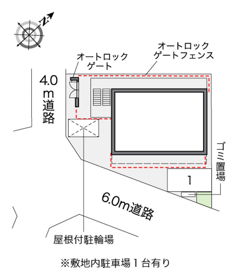 レオパレス夕凪 配置図