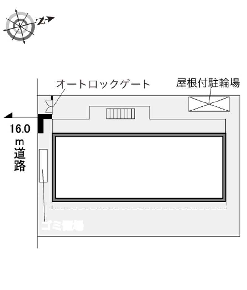 レオパレスＳＨＩＮＹ 配置図
