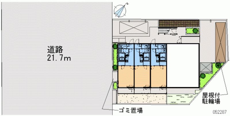 レオネクスト立花 区画図