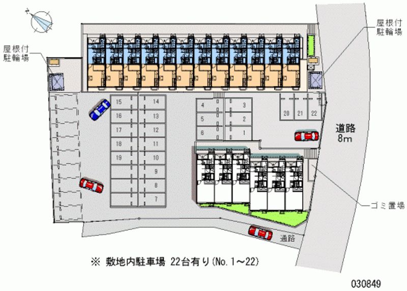 30849 Monthly parking lot