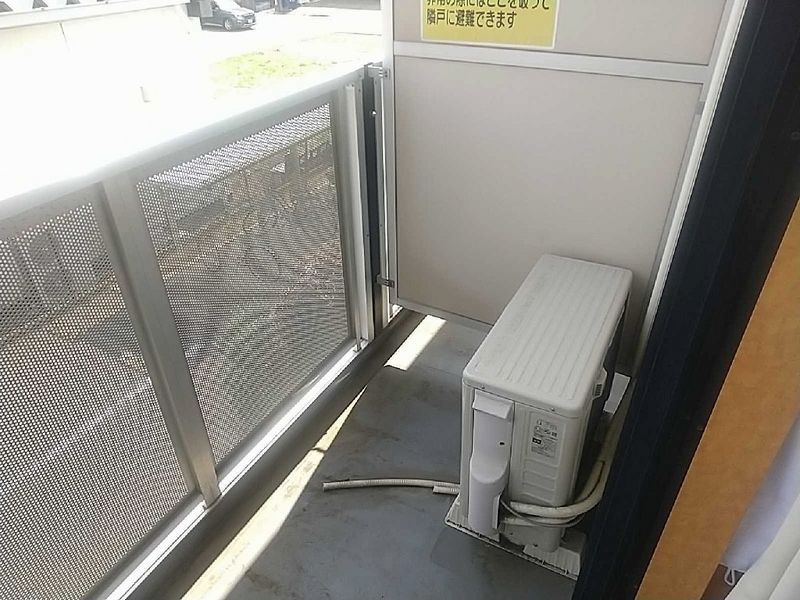 レオパレスクレール バルコニー