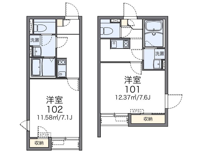レオネクストリースランス 間取図