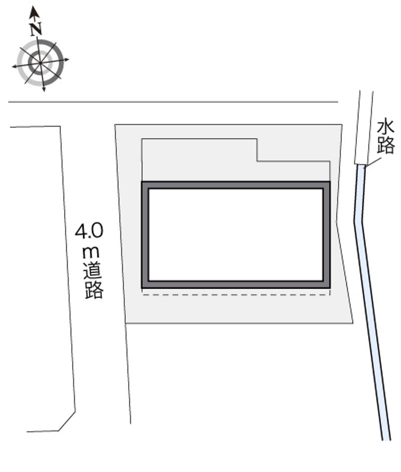 レオパレスプチフローラ 配置図