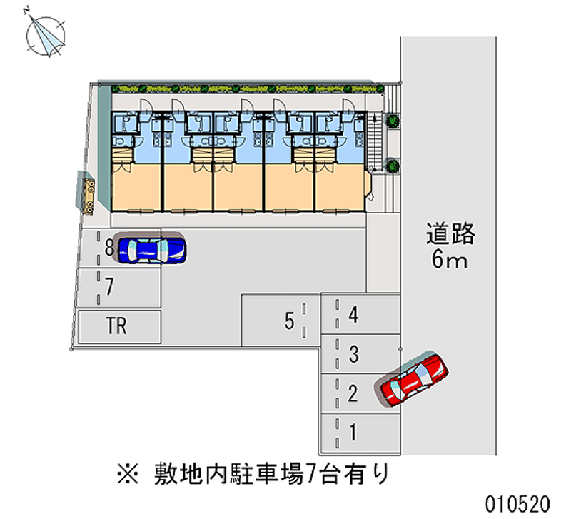 10520月租停车场