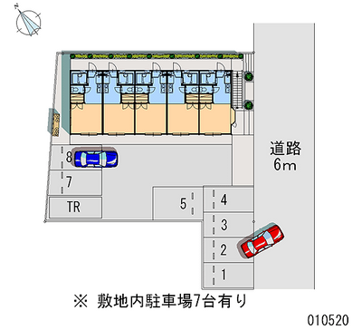 10520 Monthly parking lot