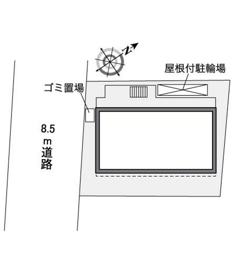 レオパレス和　上永谷 配置図