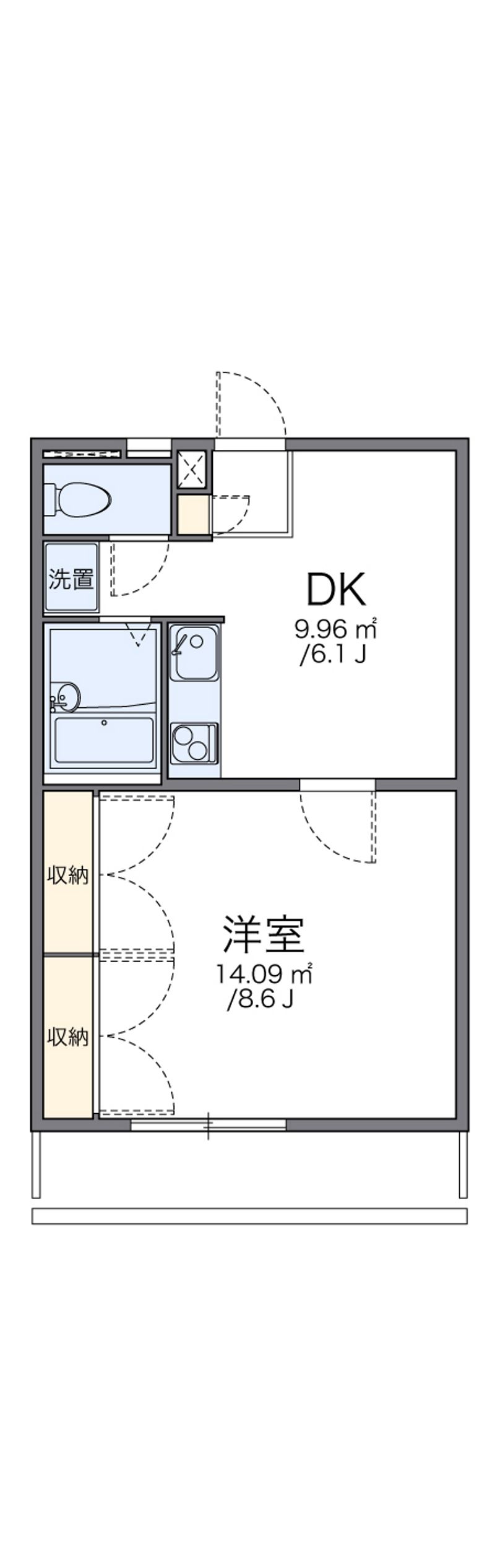 レオパレスＭＡＫＩ 間取り