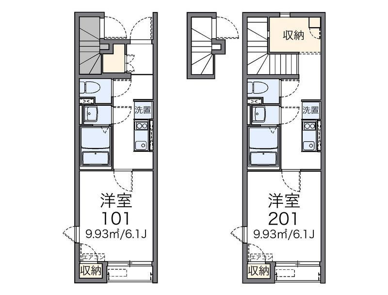 レオネクストフリージア 間取図
