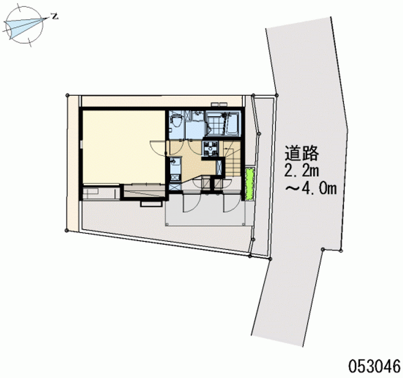 レオネクストシャルム唐沢 区画図