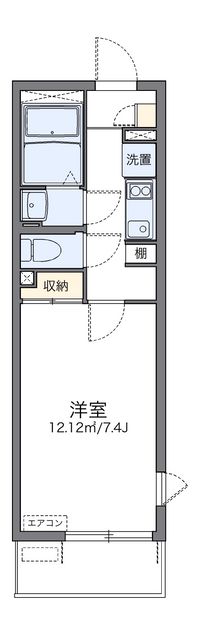 レオネクスト風 間取図