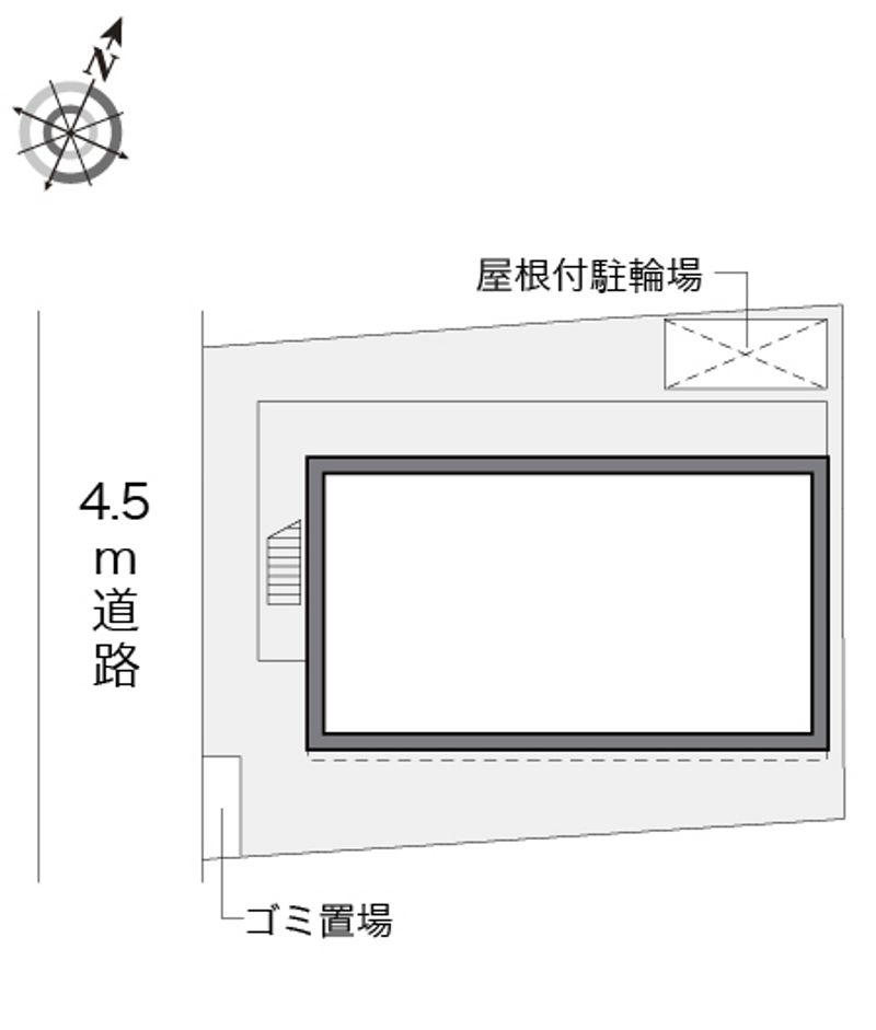レオパレスコスモテン 配置図