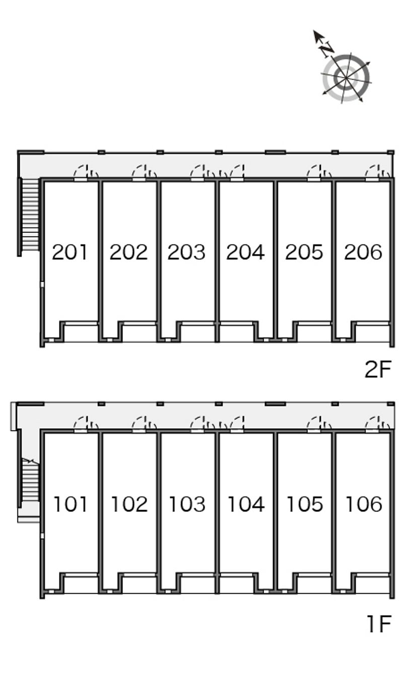 レオネクストフレールⅠ 間取配置図