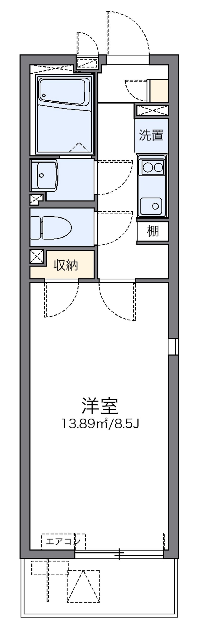 レオネクストキオラ 間取り