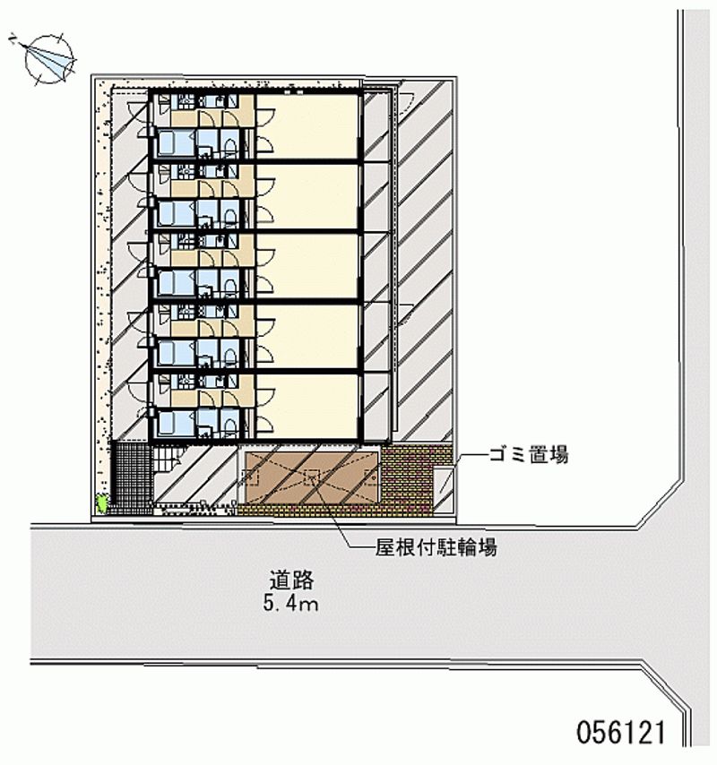 クレイノのぞみⅢ 区画図