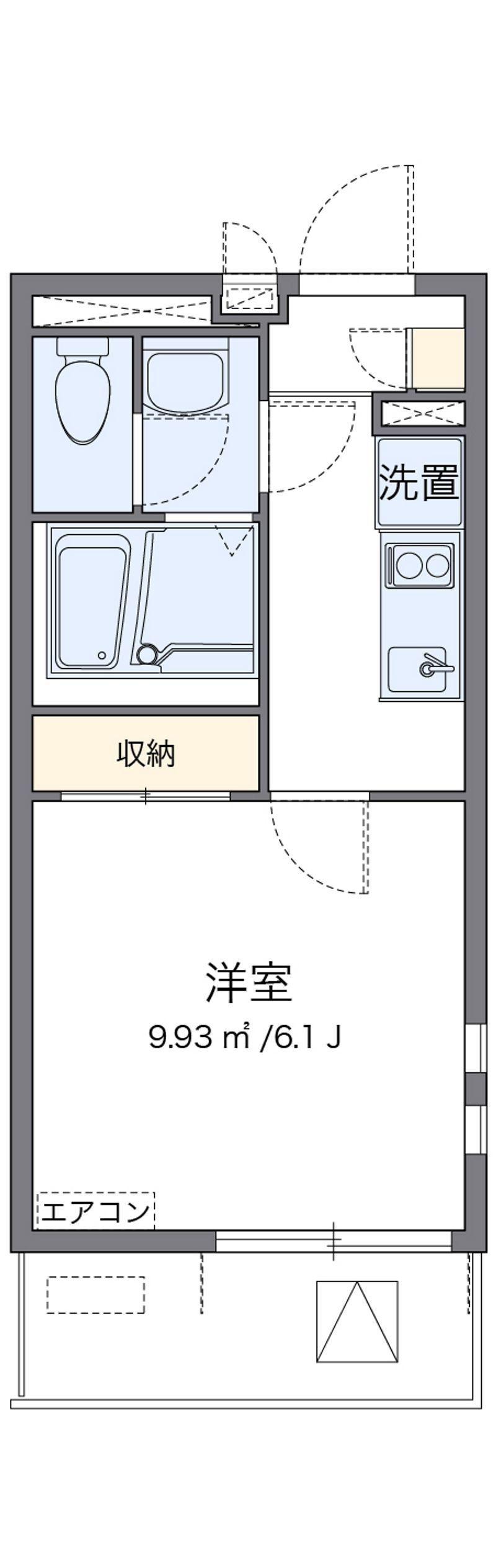 クレイノのぞみＢ 間取り