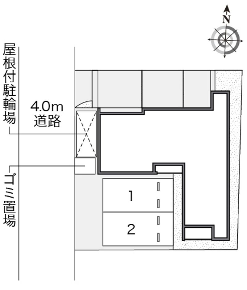 クレイノＨＩＲＯ 配置図