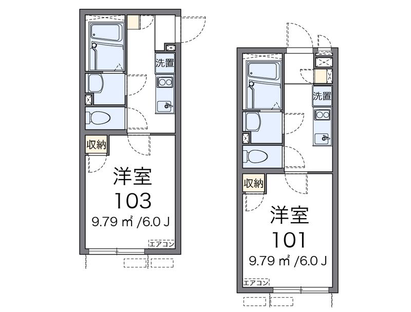 クレイノピアフ 間取図