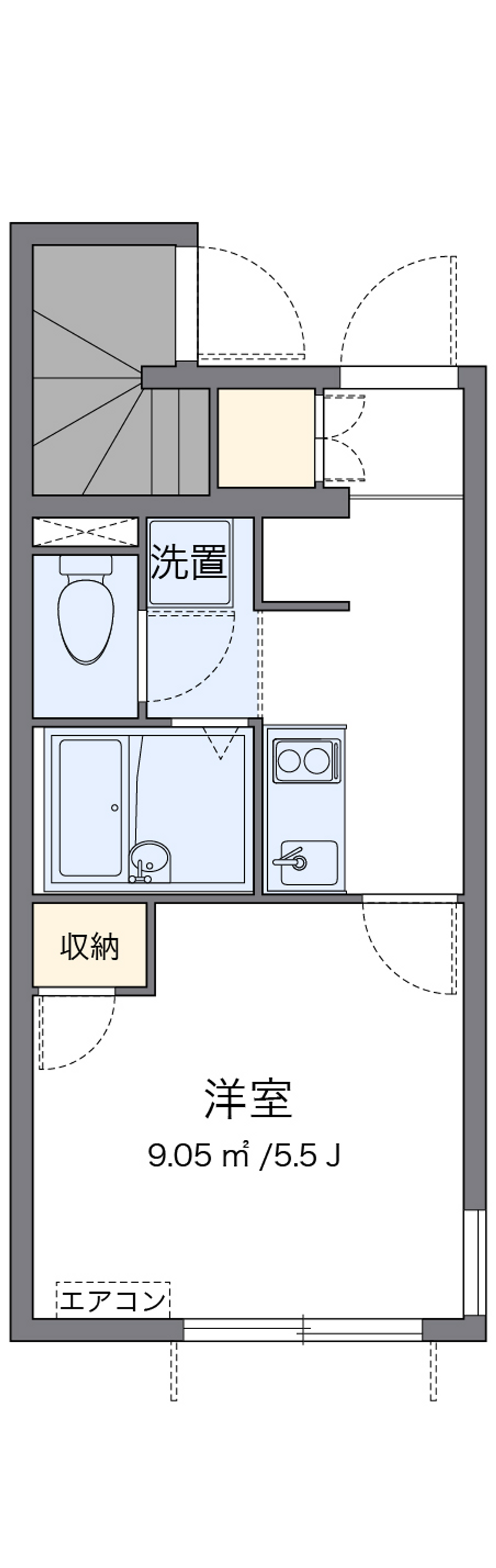 クレイノ戸越銀座 間取り