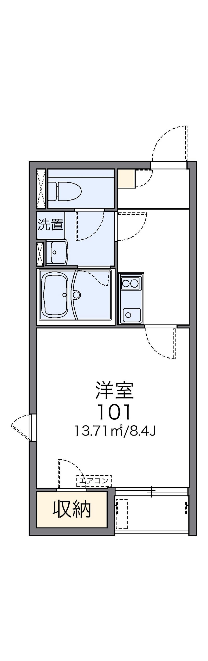 レオネクスト円明寺丘 間取図