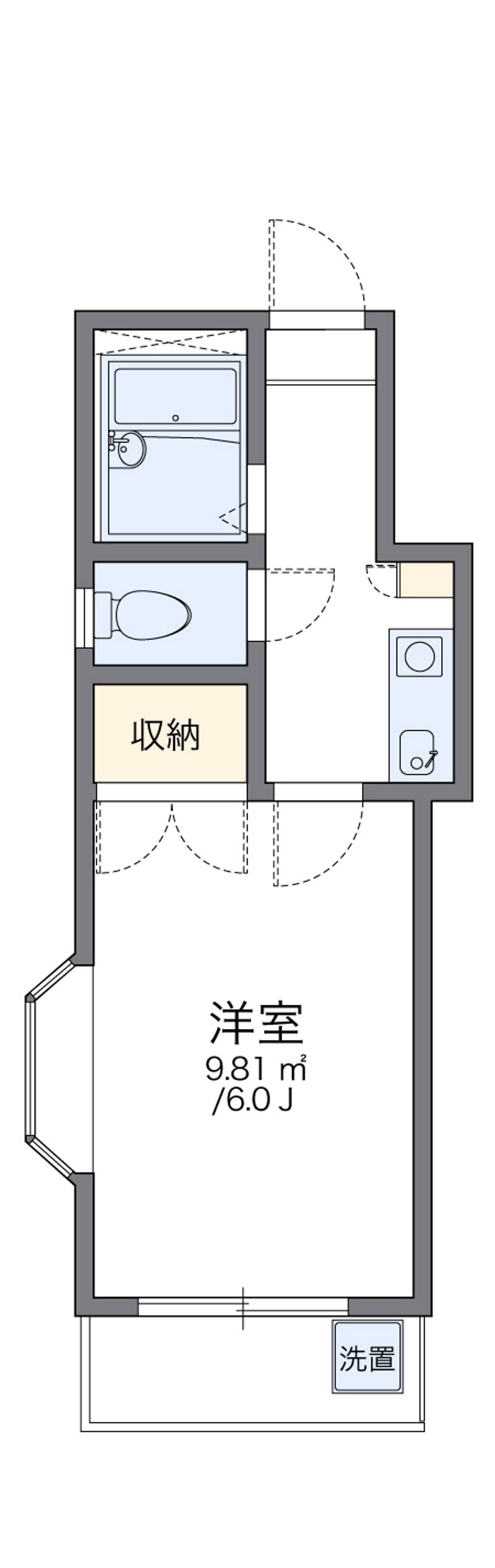 leopalace Okinogami Part2 평면도
