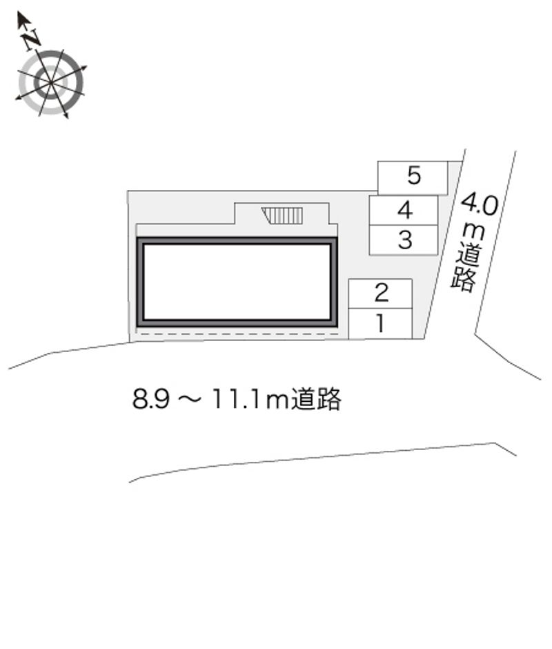 レオパレス香鈴 配置図