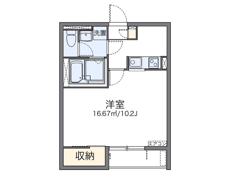 レオネクストＳⅠ 間取図