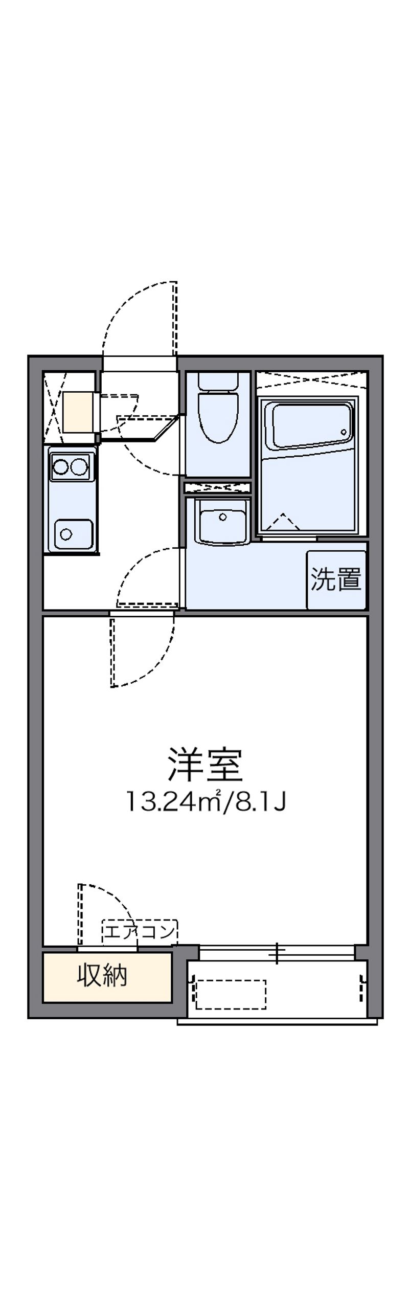 レオネクストウィステリア 間取図
