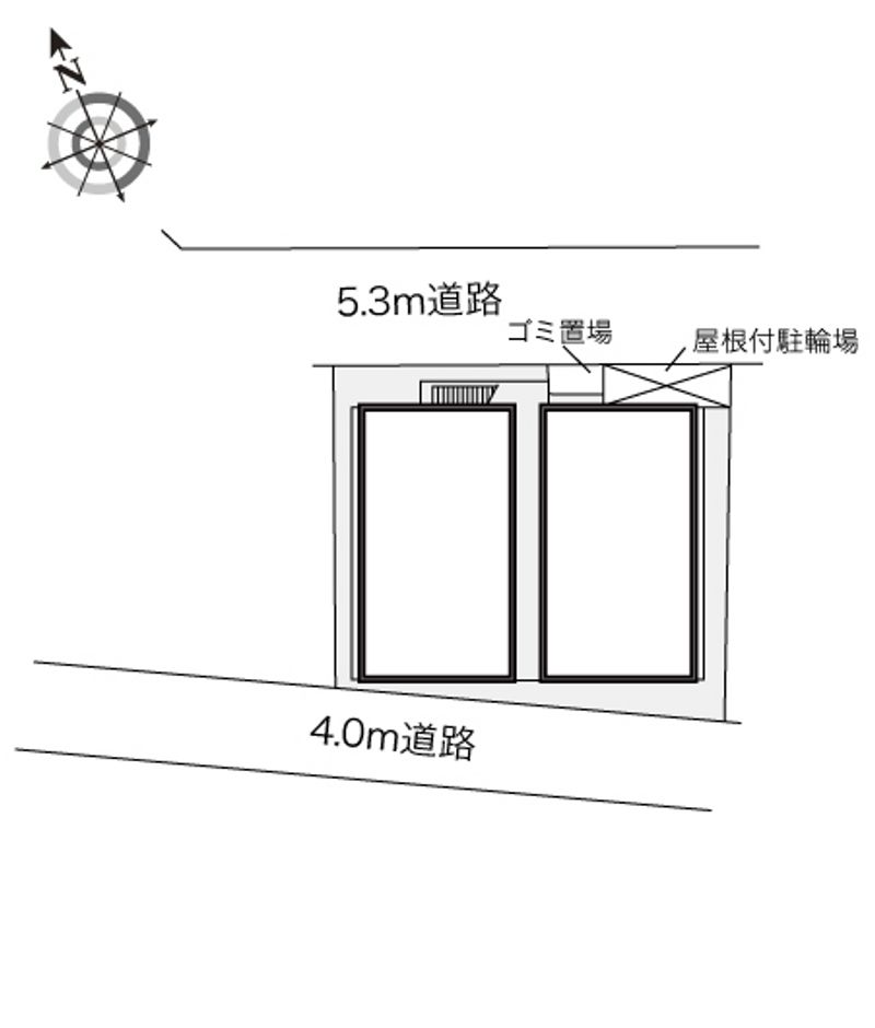 レオパレスＫＵＯＮ幸 配置図
