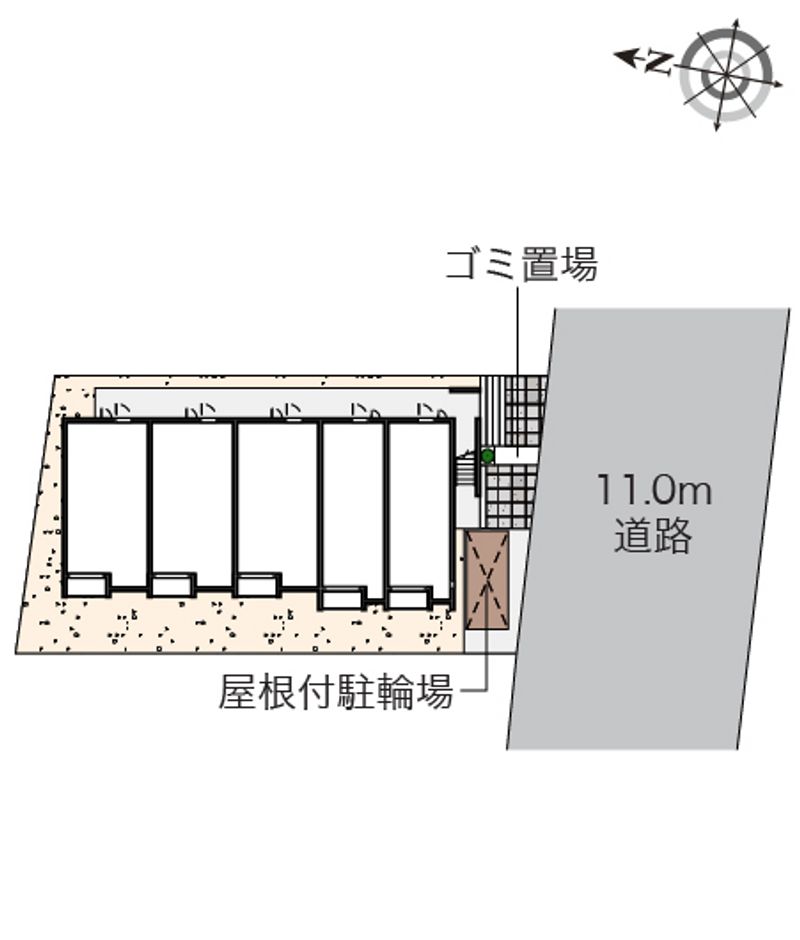 レオネクストピオニー橋本 配置図