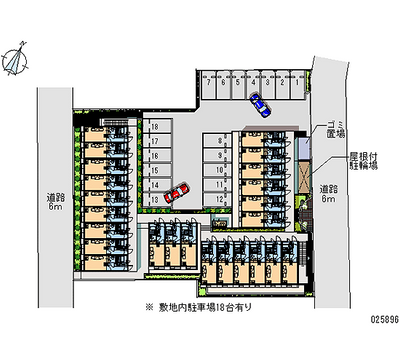 25896 Monthly parking lot