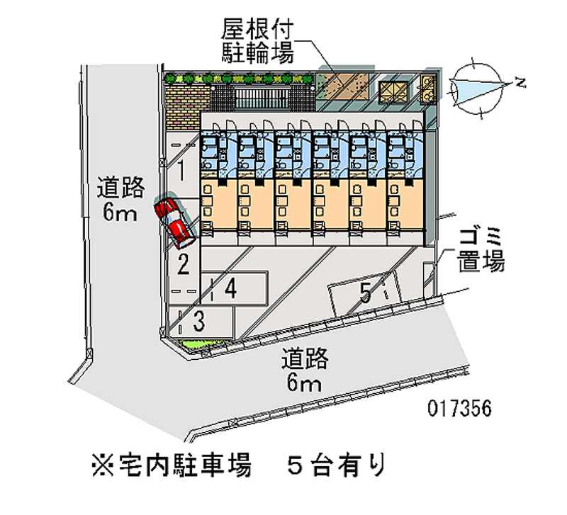 レオパレスエール 区画図