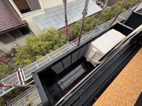 レオパレスＡ　Ｉ　Ⅱ バルコニー