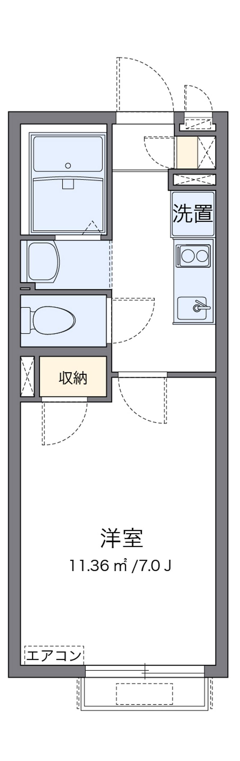 クレイノベル　ヴァレー 間取り