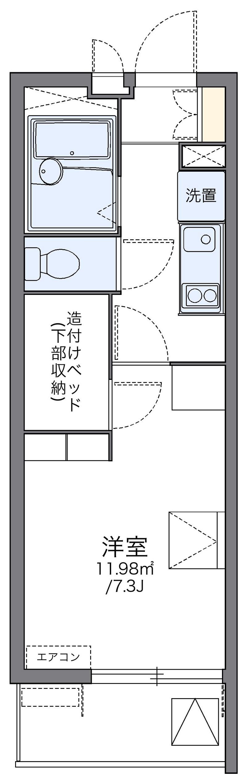 leopalace Dear Court F Floor plan