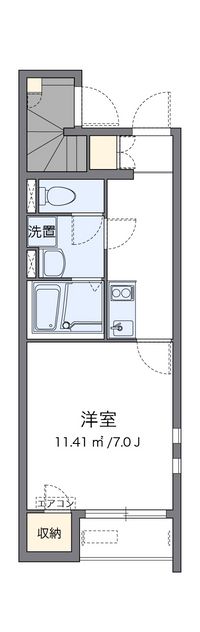 クレイノロイヤル三木 間取り図