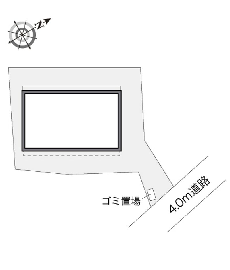 レオパレスコテナン上新井 配置図