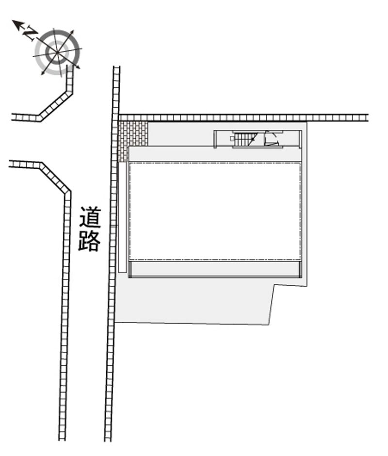 レオパレスＫＭティーダⅡ 配置図