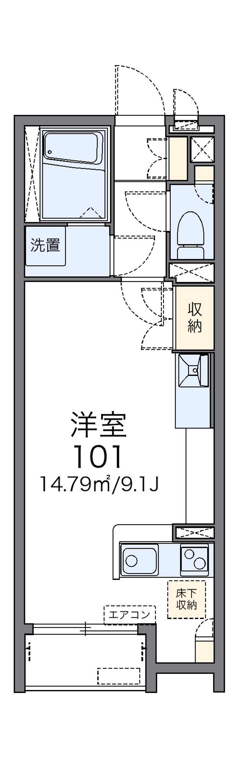 レオネクストリベルタス育和 間取図